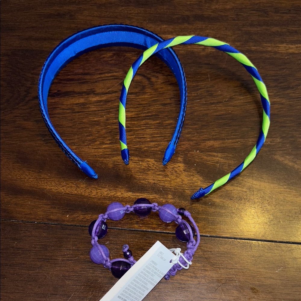 Gymboree 2013 headbands and bracelet